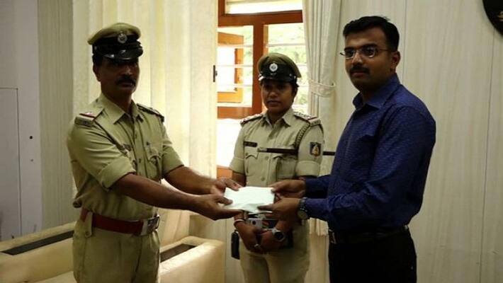 chikkamagaluru Police Helps His Staff Wife treatment rbj chikkamagaluru Police Helps His Staff Wife treatment rbj