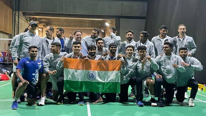 india scripts historic win in thomas cup badminton india scripts historic win in thomas cup badminton