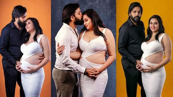 Actress Namita gave birth to twins in one delivery Actress Namita gave birth to twins in one delivery