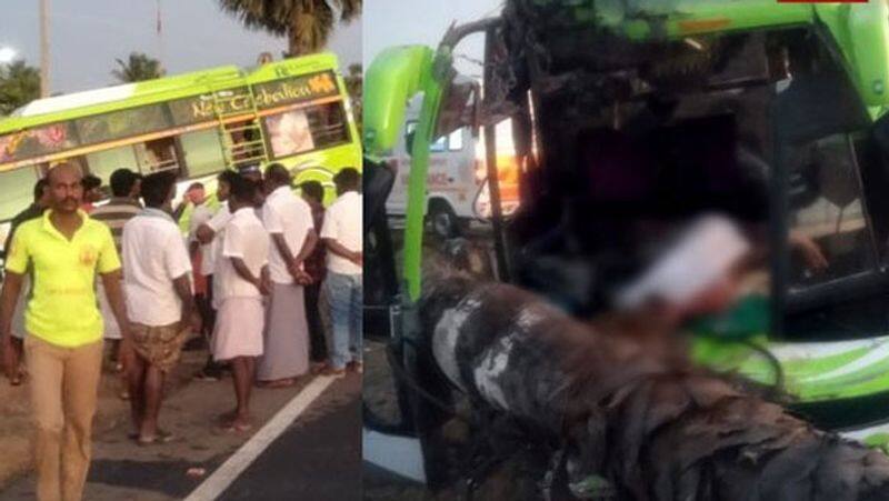 Rameshwaram Van Accident... Driver killed, 23 people injured