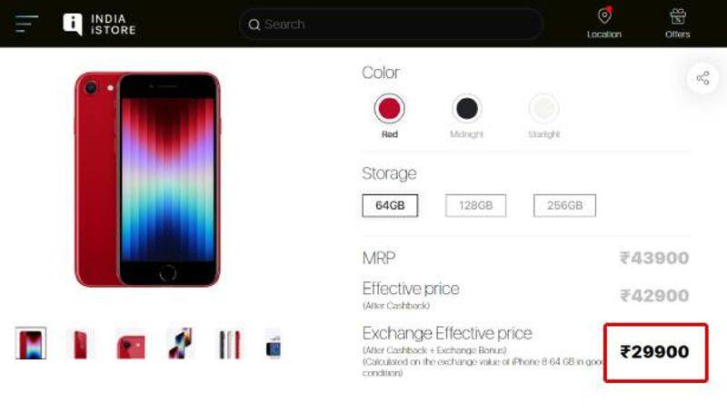 Grab iPhone SE 3 at just Rs 29,900 Heres how