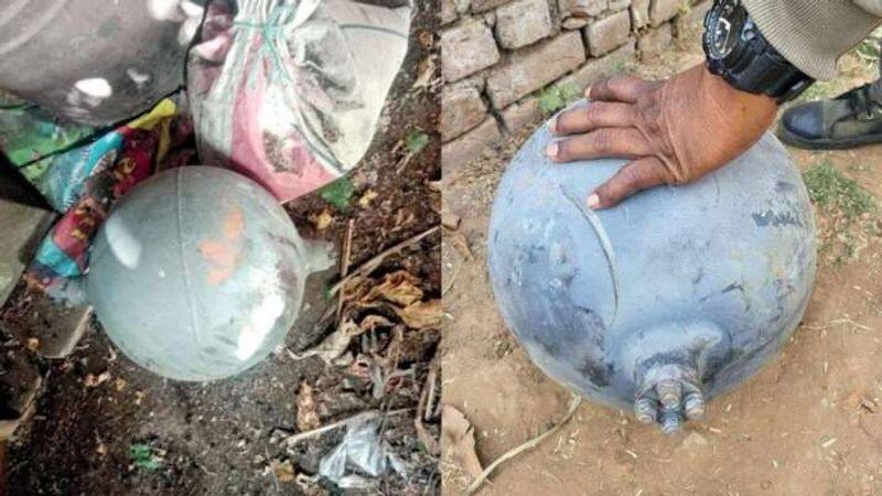 Metal balls rained down in Gujarat