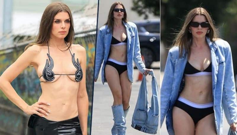 Shocking Pictures: Julia Fox goes to supermarket in underwear