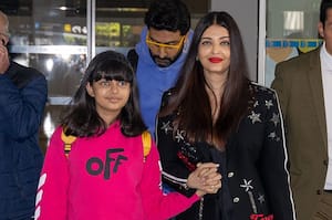 Aaradhya Bachchan accompanies Aishwarya Rai in a Rs 1.28 lakh backpack as  they jet off to attend Cannes Film Festival, WATCH, Celebrity News