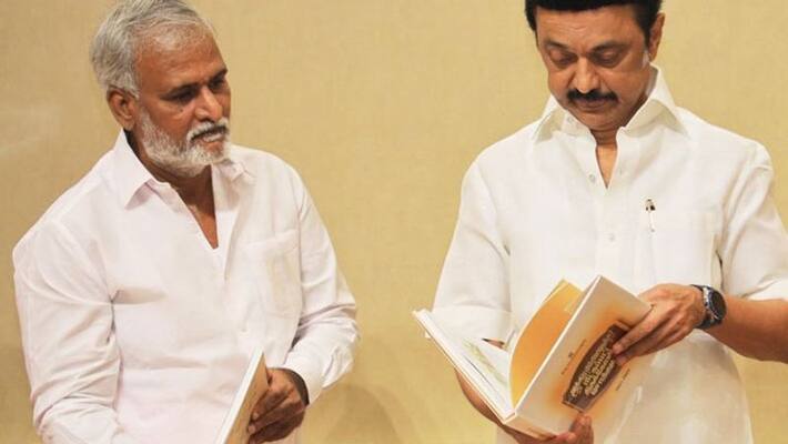 Recovered temples properties ... CM Stalin who published the book Recovered temples properties ... CM Stalin who published the book