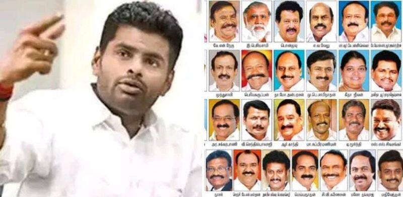 Annamalai has said that the regime will topple if the corruption lists of DMK ministers are published