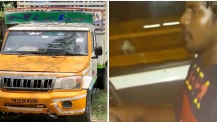 In Tiruppathur Northern youths steal water truck Excitement as the video was released In Tiruppathur Northern youths steal water truck Excitement as the video was released