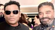 Cannes 2022 A R Rahman is all smiles posing with Kamal Haasan