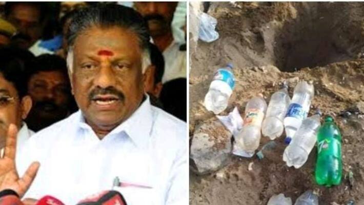 The ops has demanded stern action against those selling liquor at the Chennai Marina Beach The ops has demanded stern action against those selling liquor at the Chennai Marina Beach