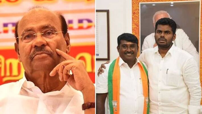 The BJP leader joined in the presence of Tamil Nadu BJP leader Annamalai The BJP leader joined in the presence of Tamil Nadu BJP leader Annamalai