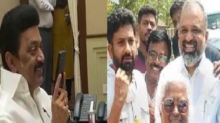 Rajiv Gandhi Murder Case: Tamilnadu CM MK Stalin wishes over phone with perarivalan after his release Rajiv Gandhi Murder Case: Tamilnadu CM MK Stalin wishes over phone with perarivalan after his release