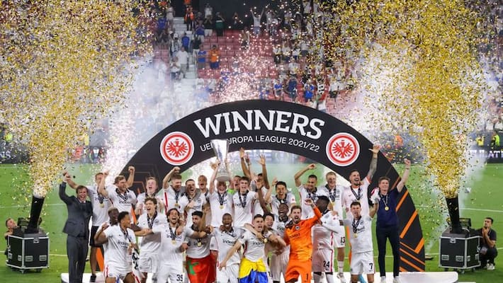 Europa League 21 22 Twitter Explodes As Frankfurt Crowned Champion Against Rangers