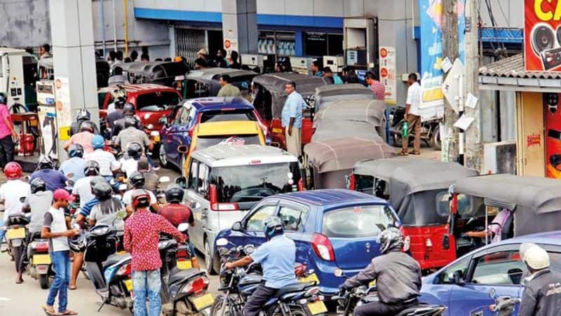 Diesel shortage in Chennai Drivers suffer from not being able to drive their vehicles