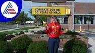 US man celebrates 50 years of eating McDonalds burger every day akb