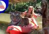 women boating with tiger video goes viral akb