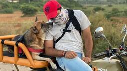 meet Rajat Parashar And His Dog Maggie Go From Kashmir To Kanyakumari On A Bike