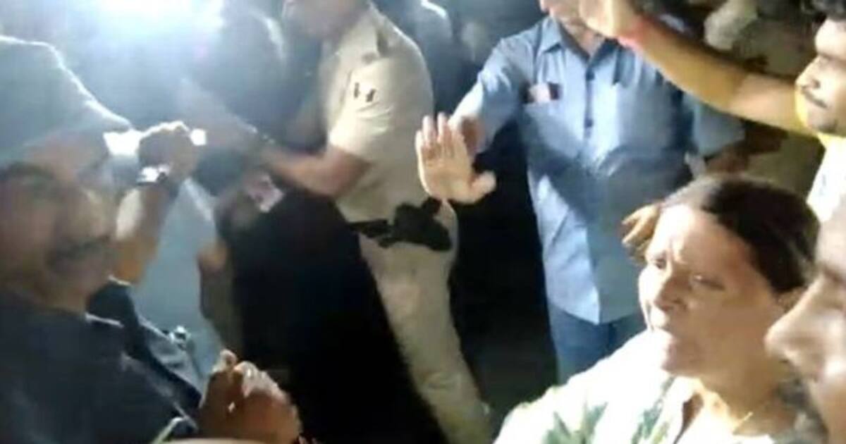 அதிகாரிகளை மிரட்டுவதா? ஆதரவாளர்களை தாக்கிய லாலு பிரசாத் மனைவி