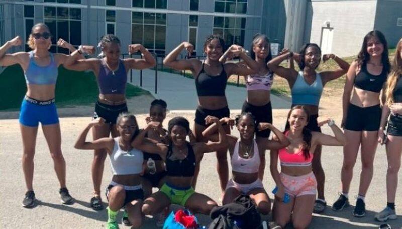 school management ban girls for practice in sports bra apa  
