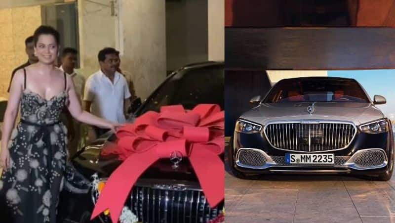 Actor Kangana Ranaut Brings Home The Mercedes-Maybach S 680