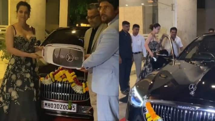 Actor Kangana Ranaut Brings Home The Mercedes-Maybach S 680 Actor Kangana Ranaut Brings Home The Mercedes-Maybach S 680