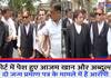 Rampur Azam Khan and Abdullah appeared in court two are accused in the case of birth certificates