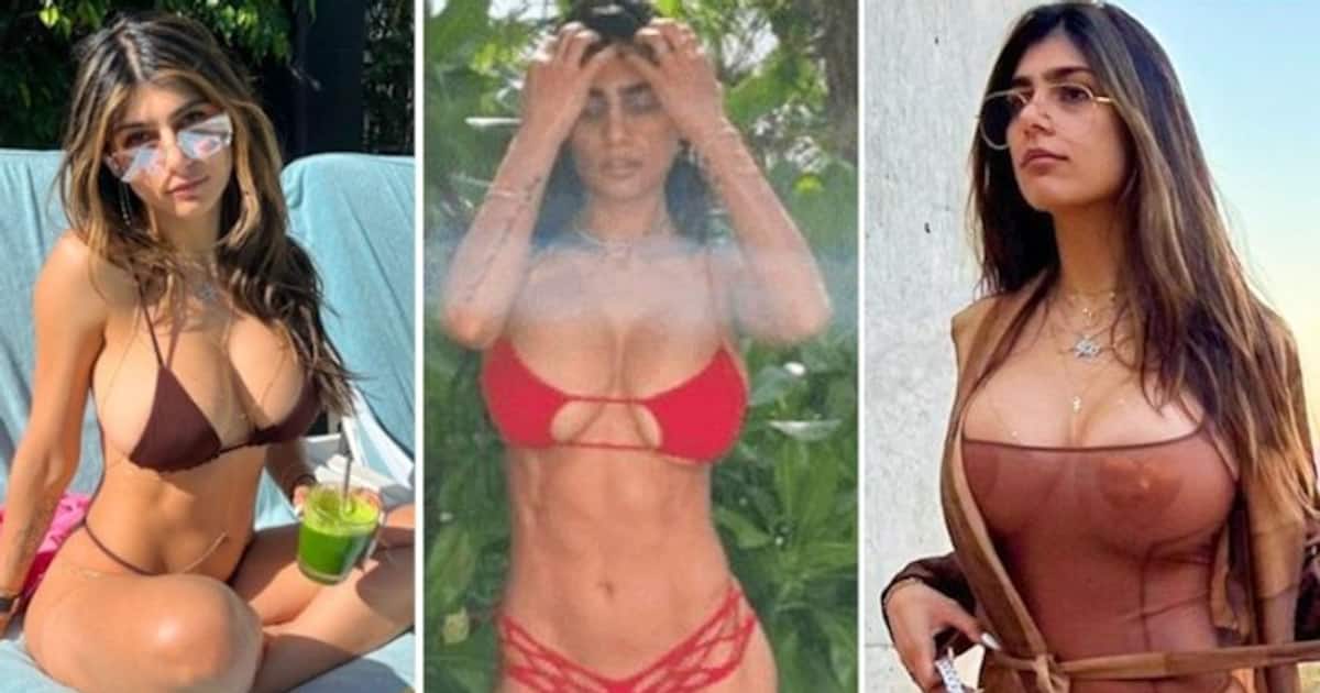 11 bikini pictures of Mia Khalifa go viral; model dons see-through monokini