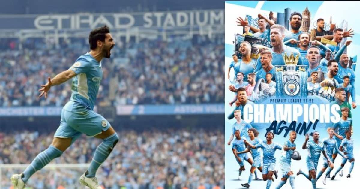 Man City Destroy Liverpool's Quadruple Dream After Clinching Premier ...