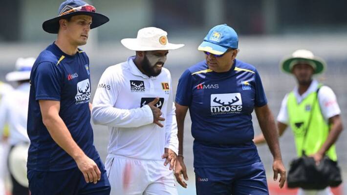 Kusal Mendis hospitalised after complaining of chest pain during Bangladesh vs Sri Lanka second test Kusal Mendis hospitalised after complaining of chest pain during Bangladesh vs Sri Lanka second test