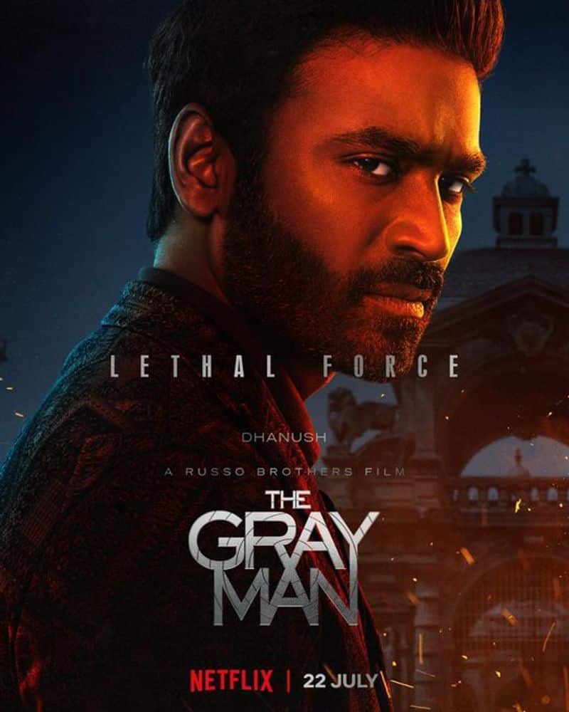 Dhanush Confirms he will be part of The Gray Man sequel