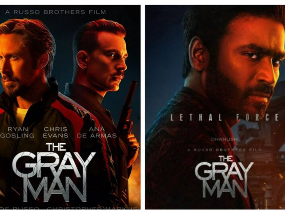 The Gray Man: Dhanush is a lethal force in new posters from the Ryan  Gosling, Chris Evans starrer