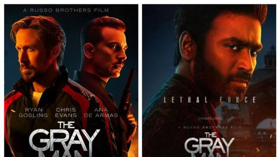 The Grey Man Trailer Dhanushs Hollywood Debut Starring Chris Evans