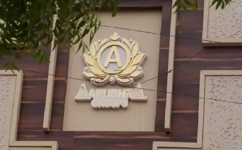 3.41 crore seized  in raid at aarutra groups