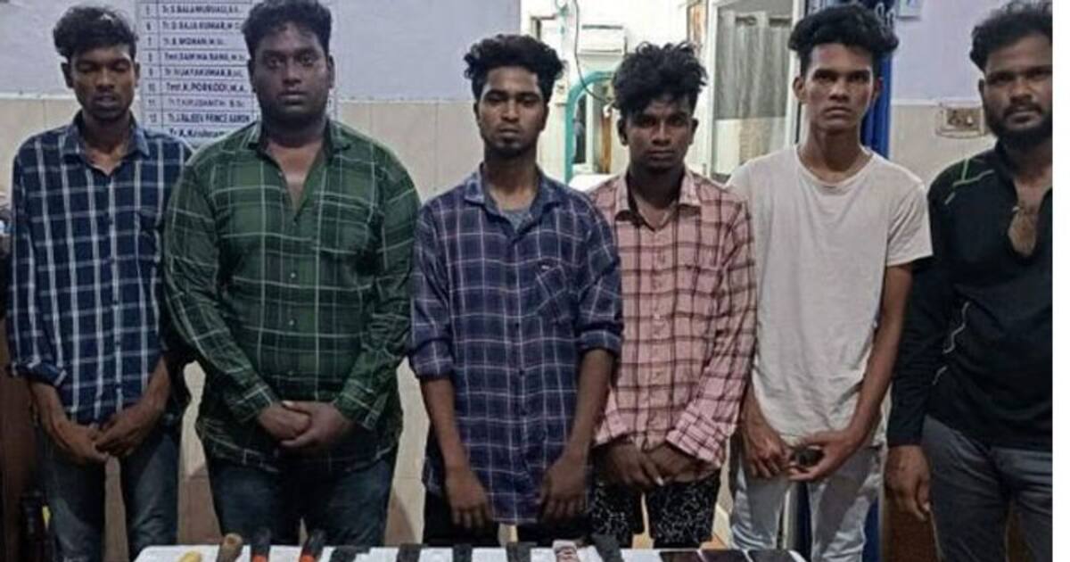 ஒரே நேரத்தில் 3 பேரை போட்டுதள்ள பக்கா ஸ்கெட்ச்.. 7 பேரை துப்பாக்கி முனையில் அலேக்கா தூக்கிய சென்னை போலீஸ்.!