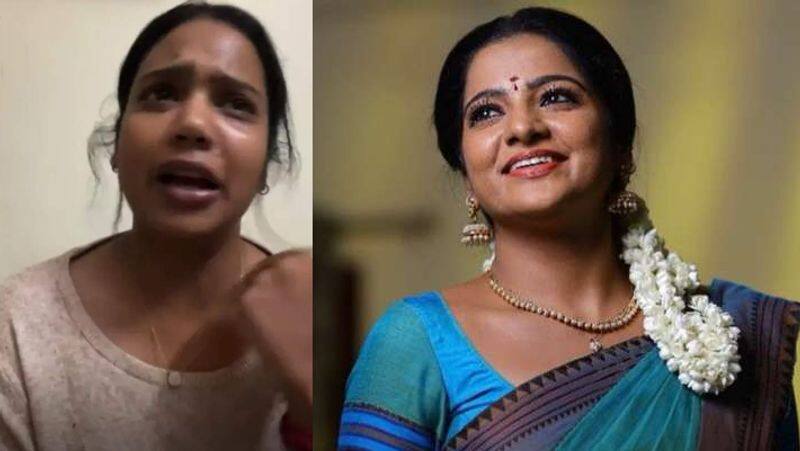 Actress Nakshatra gives explanation about the Sreenidhi's allegations about her husband