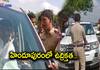 Police Stop TDP MLA Nandamuri Balakrishna Vehicle at Hindupuram 