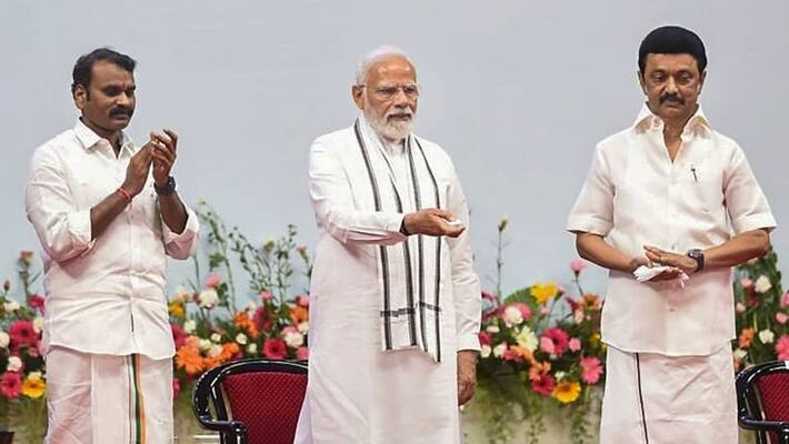 BJP 's Narayanan Thirupathy retaliation for Stalin's speech at PM's function.! BJP 's Narayanan Thirupathy retaliation for Stalin's speech at PM's function.!