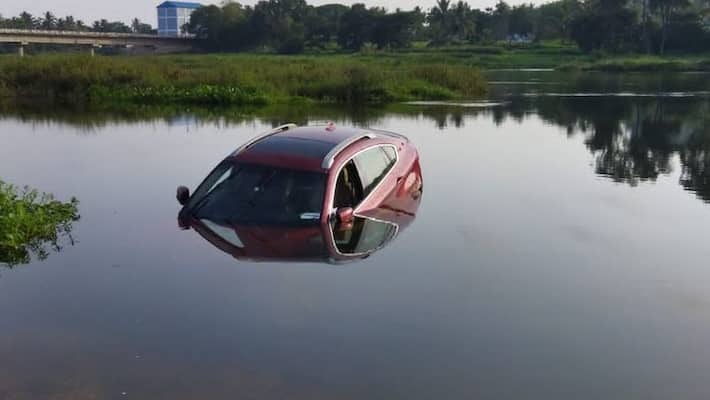 Depressed over mother's death, man dumps BMW worth Rs 1.3 cr in Cauvery River - adt Depressed over mother's death, man dumps BMW worth Rs 1.3 cr in Cauvery River - adt