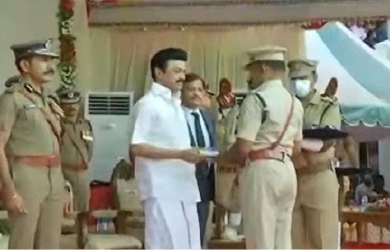 The Chief Minister of Tamil Nadu has announced awards to 15 people who have served well in the police force