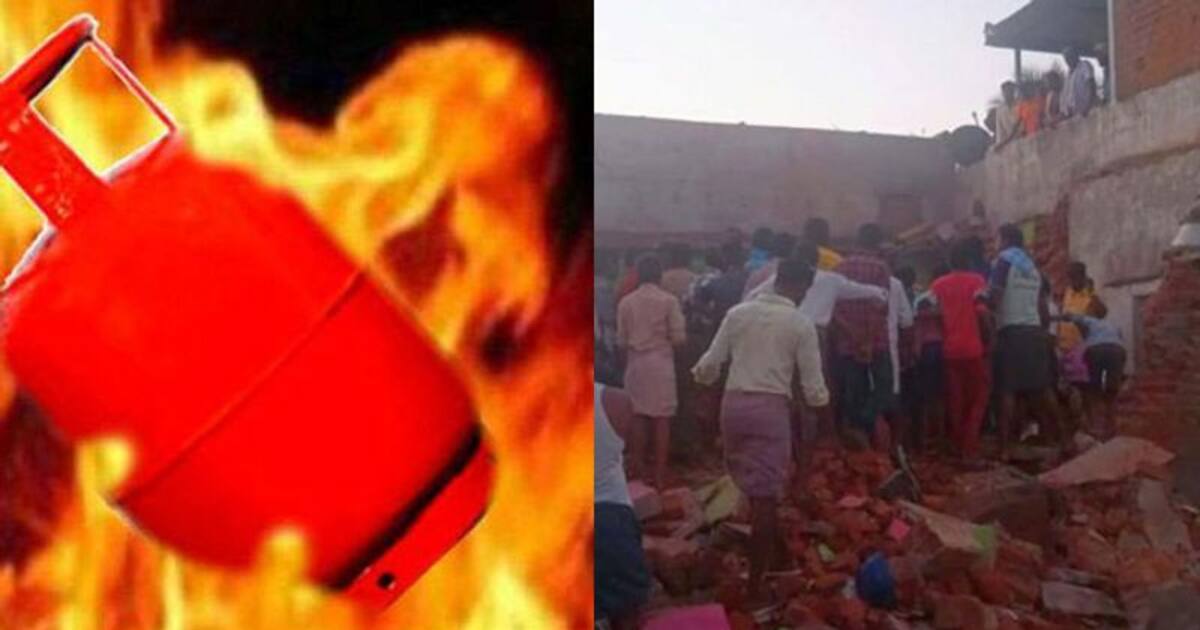 சிலிண்டர் வெடித்து விபத்து.. அதிகாலை தூங்கி கொண்டிருந்த ஒரே குடும்பத்தை சேர்ந்த 4 பேர் உயிரிழப்பு..!