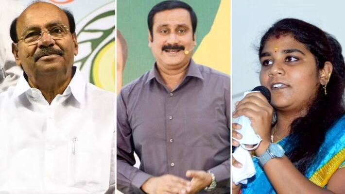 Pamaka leader Anbumani is harshly criticized by Kaduvetti Guru daughter Viruthambika Pamaka leader Anbumani is harshly criticized by Kaduvetti Guru daughter Viruthambika