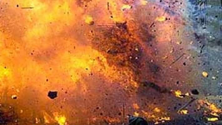 Hyderabad Blast in dumping yard in lower tank bund reports Hyderabad Blast in dumping yard in lower tank bund reports