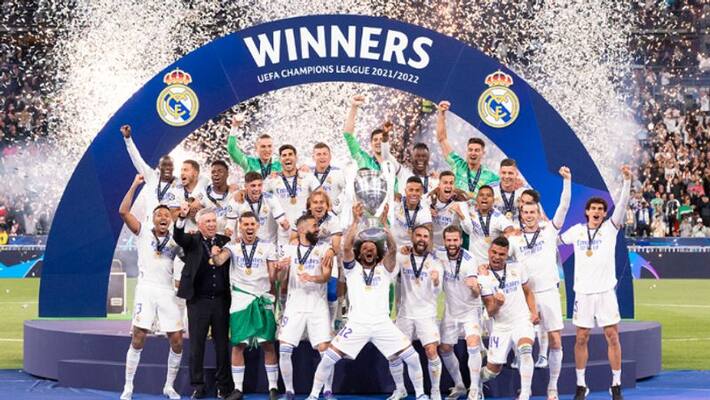 Real Madrid beat Liverpool by 1-0 goal and become champion of UEFA Champions league 2022 spb Real Madrid beat Liverpool by 1-0 goal and become champion of UEFA Champions league 2022 spb