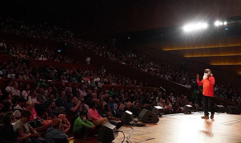 After bike-ride through 26 nations, Sadhguru enters India with 'Save Soil' message 6