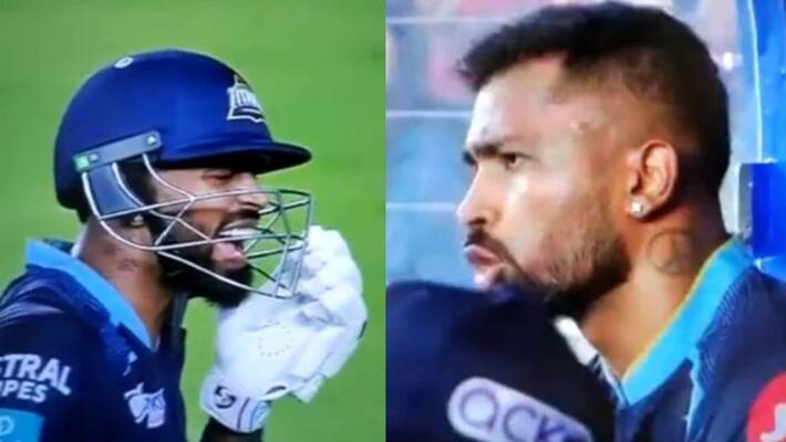 hardik pandya got angry on shubman gill in ipl 2022 final hardik pandya got angry on shubman gill in ipl 2022 final