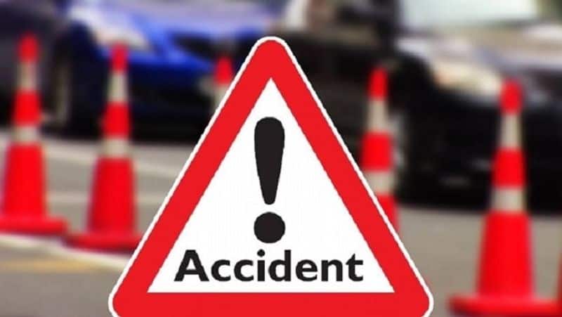 two wheeler - sand lorry collided...four people killed
