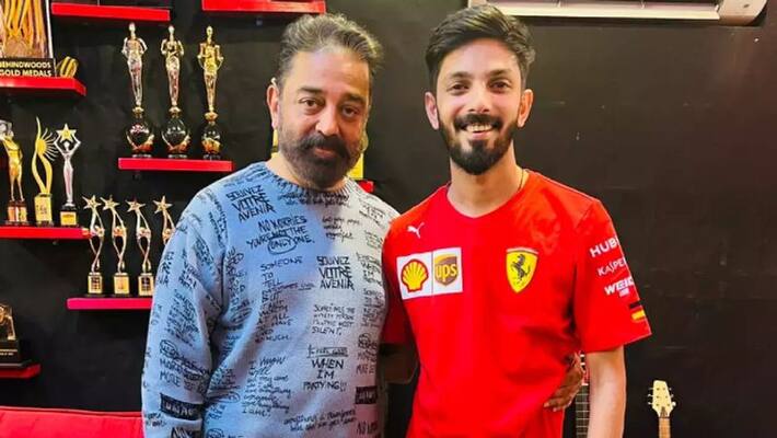 Kamal haasan angry about anirudh for not finishing Vikram movie Background score Kamal haasan angry about anirudh for not finishing Vikram movie Background score