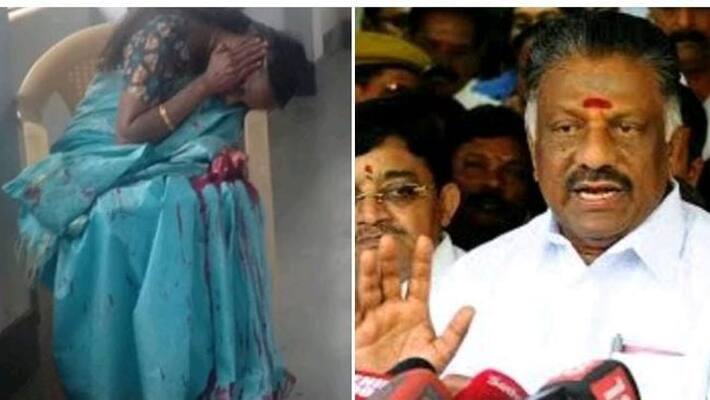 AIADMK co ordinator O Panneer Selvam has accused the law and order situation in Tamil Nadu of being bad AIADMK co ordinator O Panneer Selvam has accused the law and order situation in Tamil Nadu of being bad