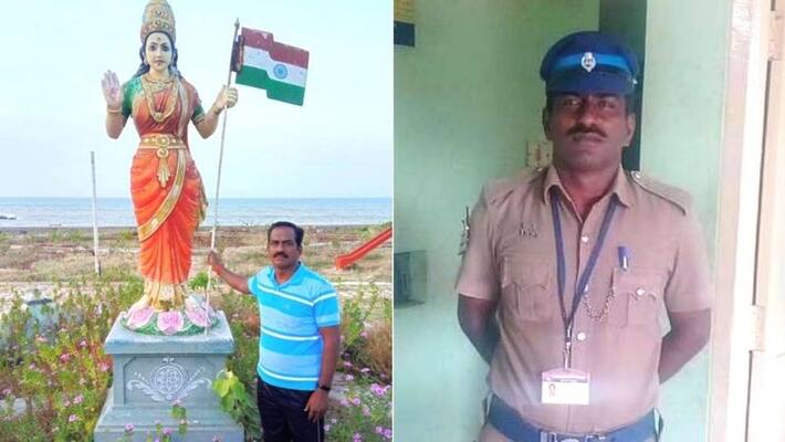 Dindigul police suresh suspended for facebook via spread bjp party news shocking news Dindigul police suresh suspended for facebook via spread bjp party news shocking news