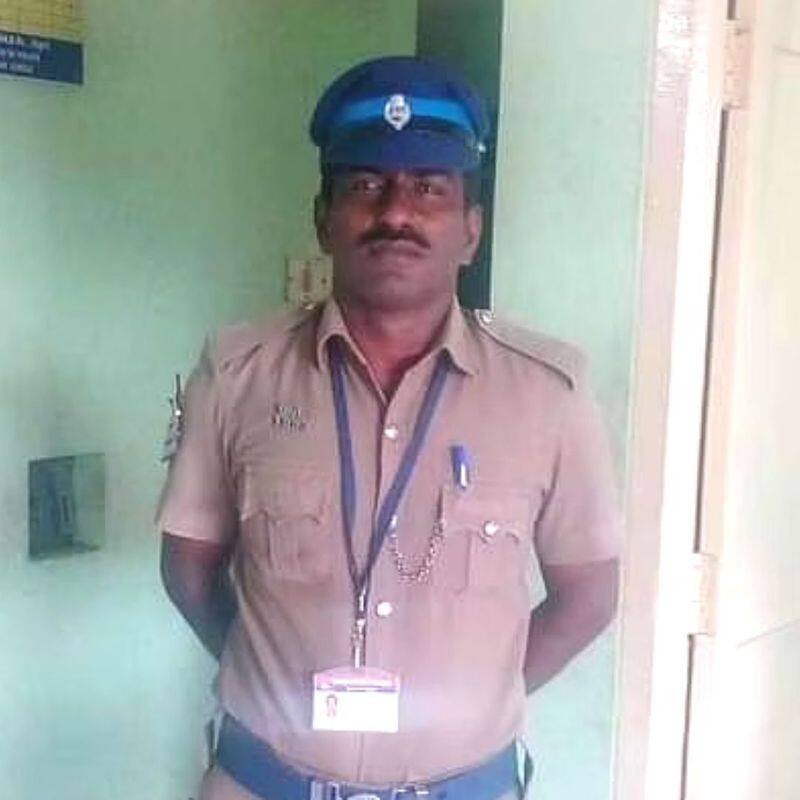 Dindigul police suresh suspended for facebook via spread bjp party news shocking news