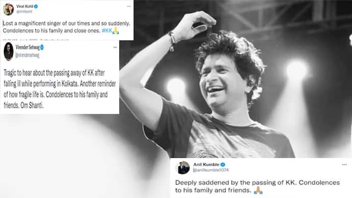 Virat Kohli to Virender Sehwag Indian cricketers express condolences on demise of Singer KK spb Virat Kohli to Virender Sehwag Indian cricketers express condolences on demise of Singer KK spb